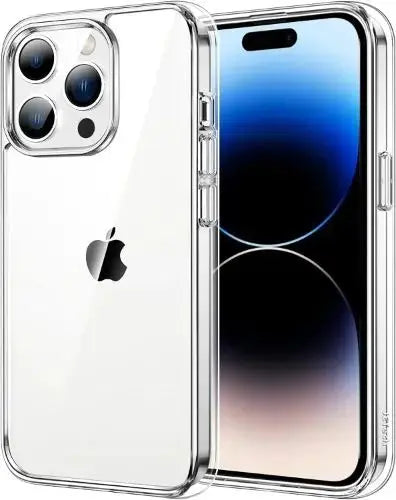 Protective TPU Clear Phone Case for Apple iPhone 15 Pro Max | Slim Transparent Cover