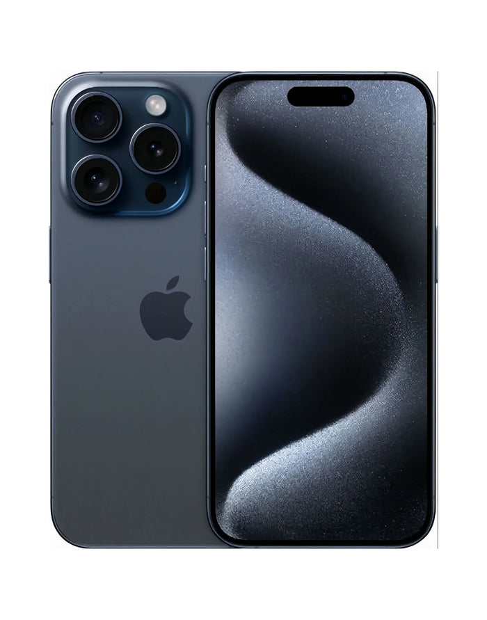 Apple iPhone 15 Pro 128GB Blue – A/B Grade Unlocked Smartphone | A17 Pro Chip | Titanium Design