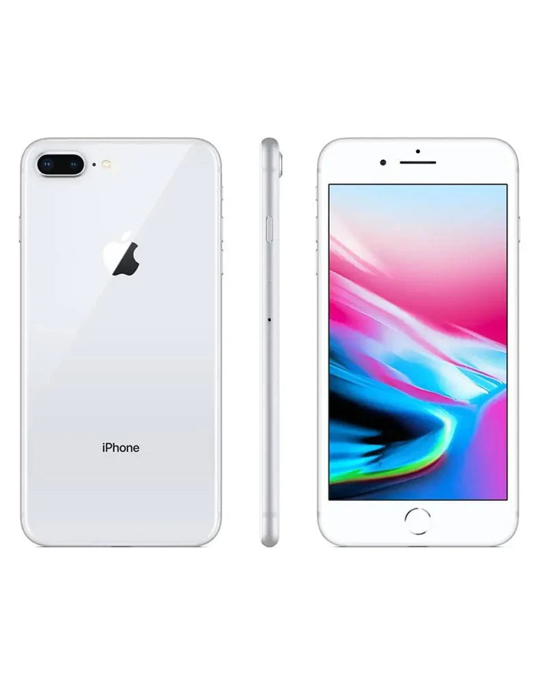 Apple iPhone 8 Plus 64GB Silver – A/B Grade Unlocked Smartphone | Touch ID | 5.5" Retina HD Display
