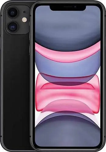 Apple iPhone 11  Pre Owned - Mobile Apple phone BLACK 