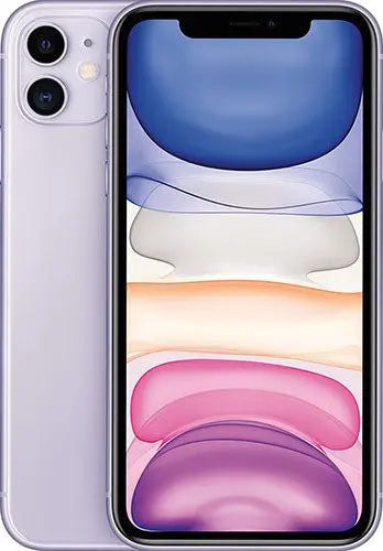 Apple iPhone 11 Purple Pre Owned - Mobile Apple phone Purple 