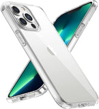 Clear protective TPU case for Apple iPhone 13 Pro Max.