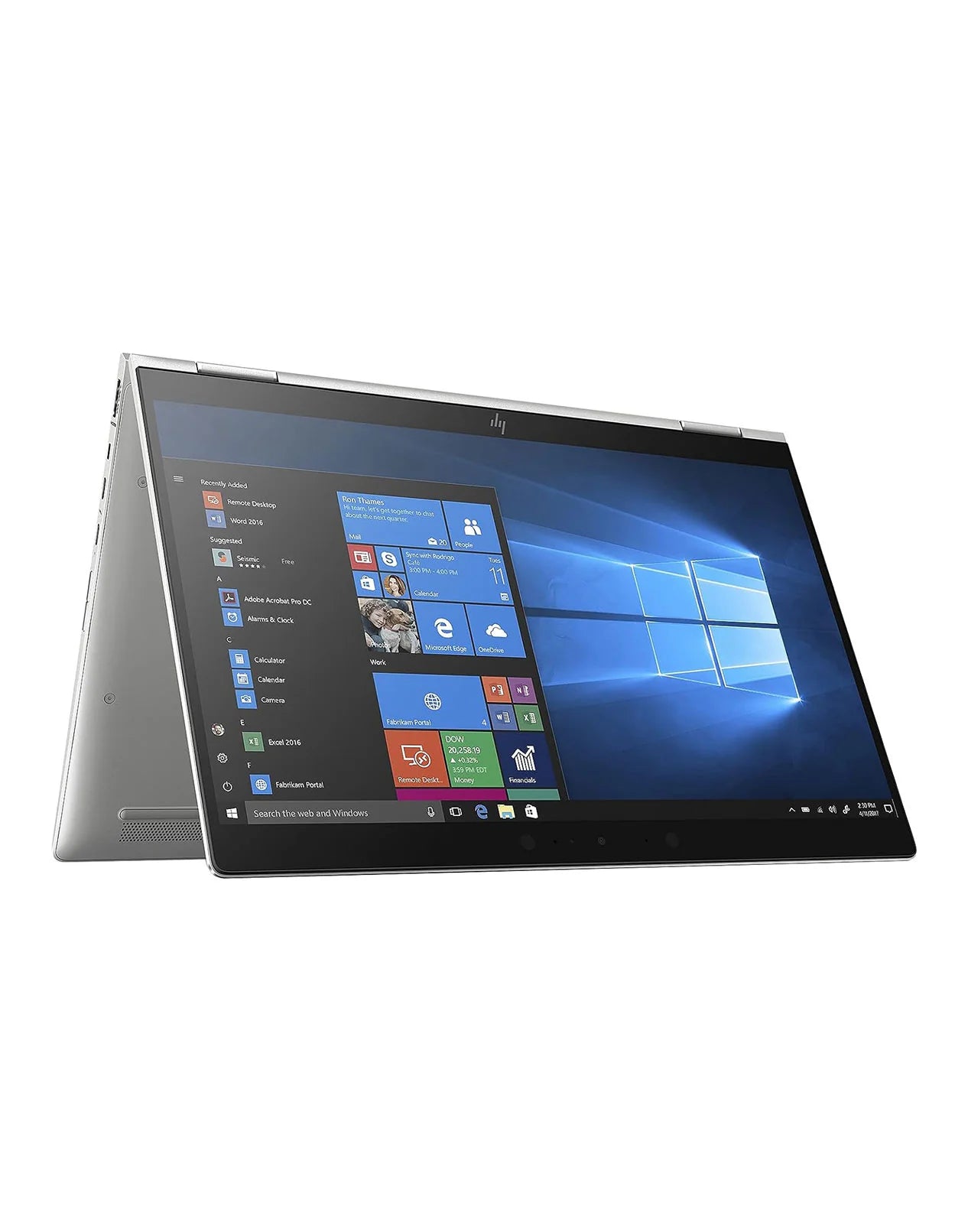 HP EliteBook x360 1030 G4 13.3" i5 8th Gen 16GB 256GB Windows 11 Pro 2-in-1 Touchscreen – Silver (Good Pre-Owned)