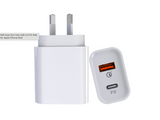 Fast Charger USB-C 18W Power Adapter for iPhone / SAMSUNG